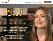 Tablet Screenshot of getclassroomiq.com